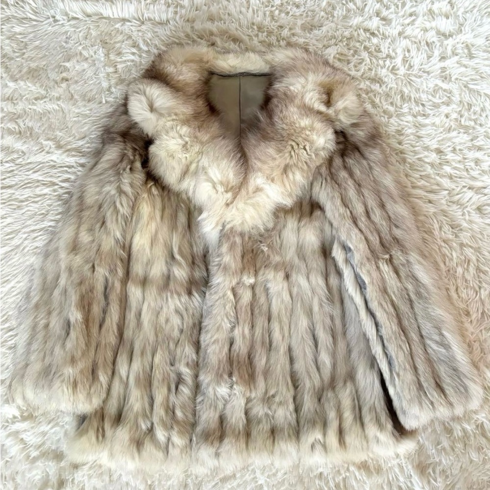 Cream Fur Coat